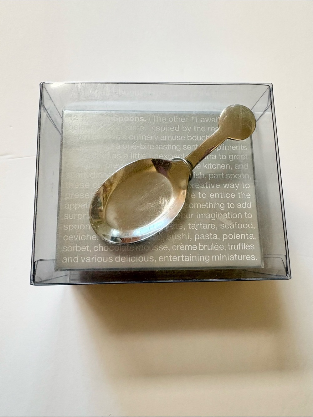 Crate and Barrel Tasting Spoons - Set of (12)